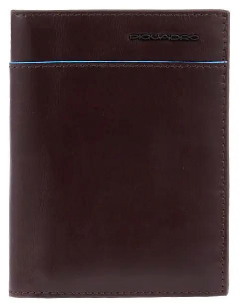 Кошелек мужской Piquadro Blue Square Revamp, кожа натуральная, коричневый  [pu1393b2vr/mo]